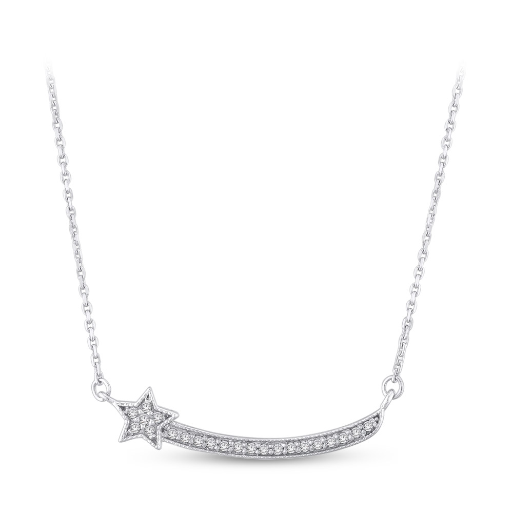 Shooting Star Diamond Necklace