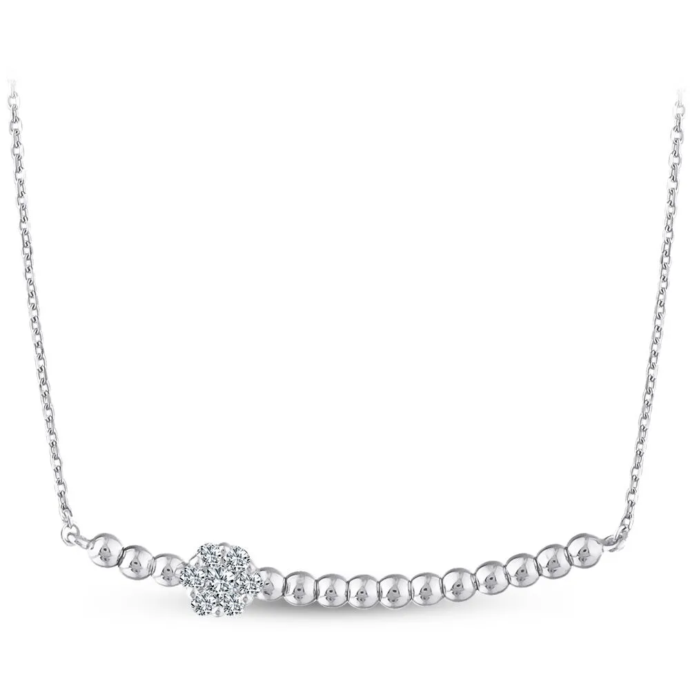 0.18 ct Design Diamond Necklace
