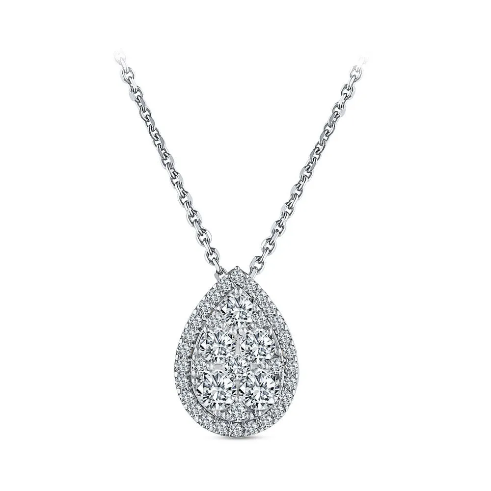 1.32 ct Designer Diamond Necklace