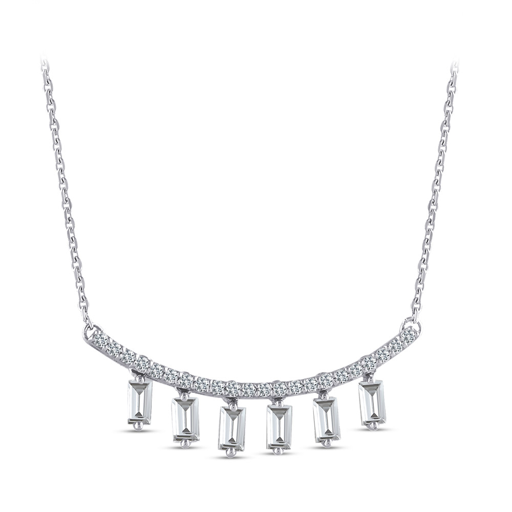 0.76 ct Designer Diamond Necklace