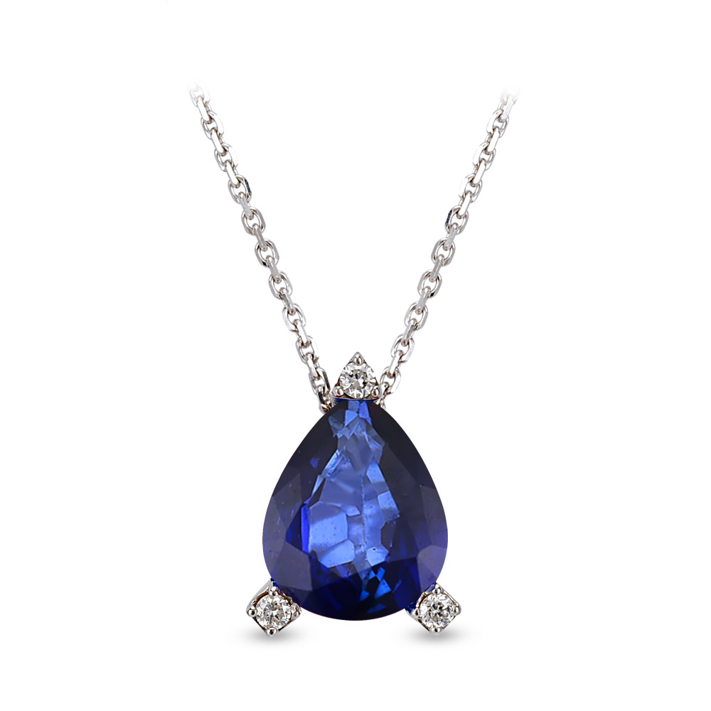 Sapphire Diamond Ring