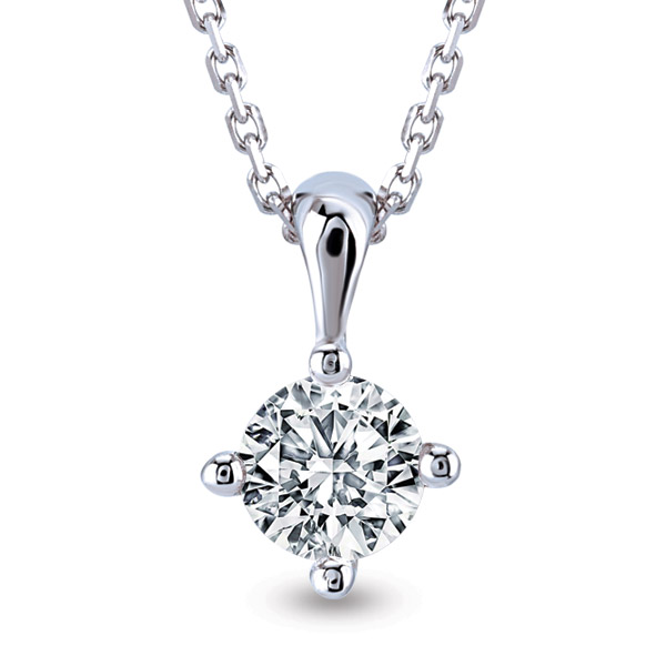 0.20 ct Solitaire Diamond Necklace