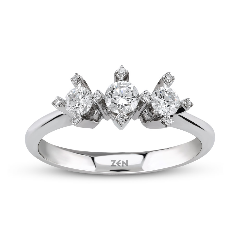 Tria Diamond Ring