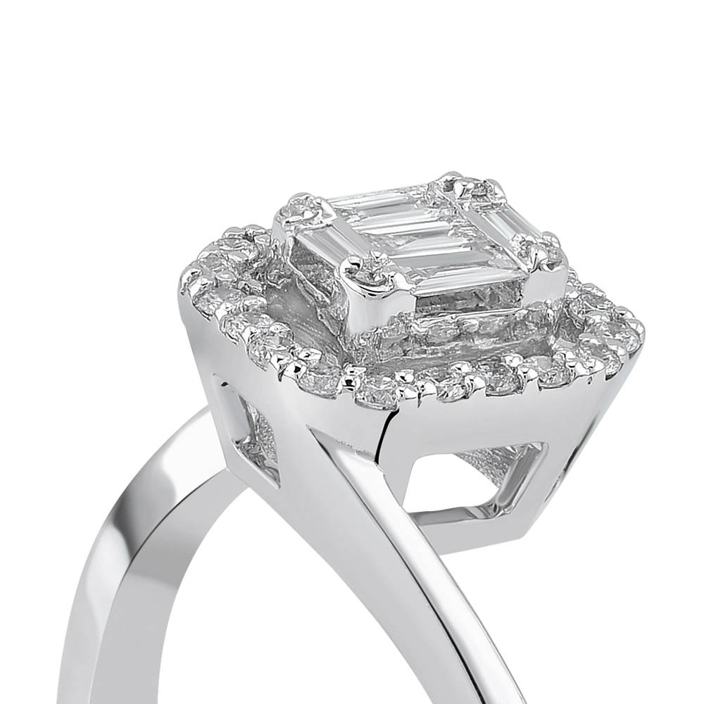 0.35 ct Baguette Diamond Ring