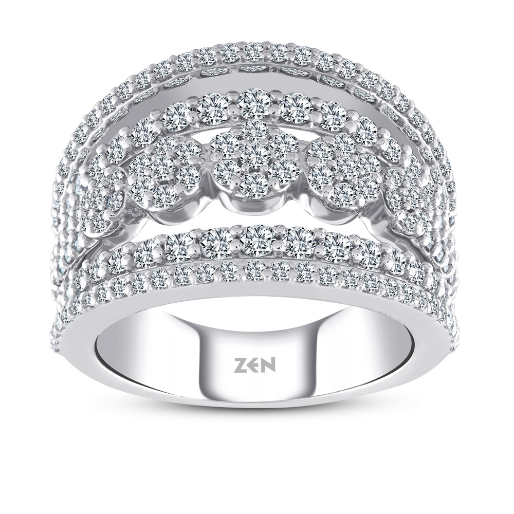 1.56 ct Designer Diamond Ring