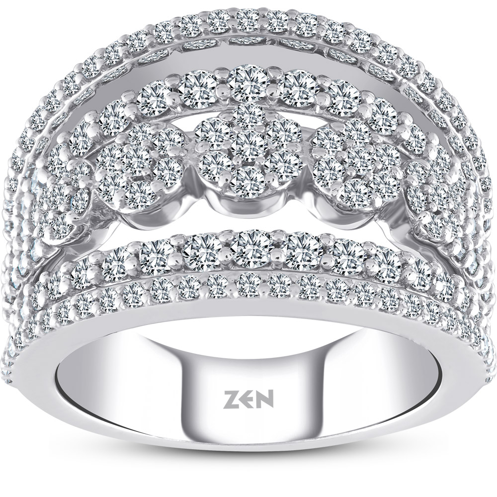 1.56 ct Designer Diamond Ring