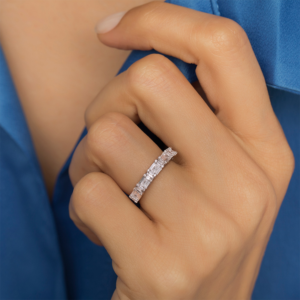 0.39 ct Baguette Diamond Ring