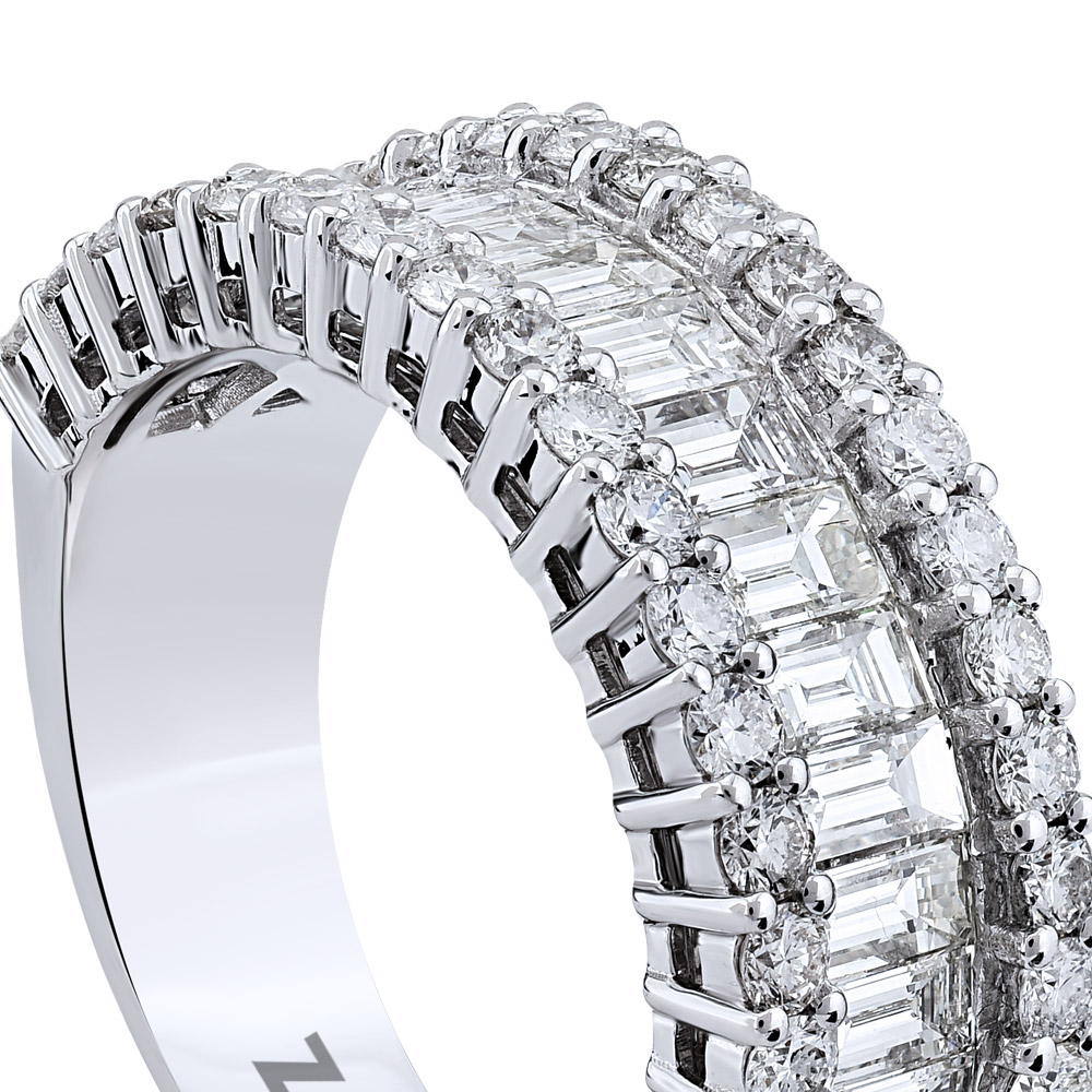 1.83 ct Baguette Diamond Ring