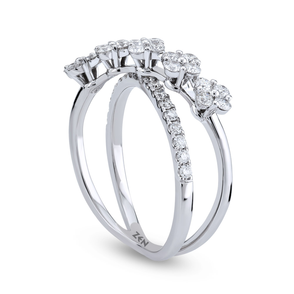 0.72 ct Designer Diamond Ring