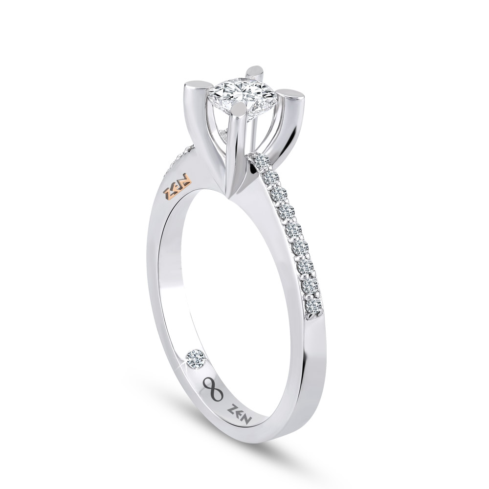 0.53 ct Solitaire Diamond Ring