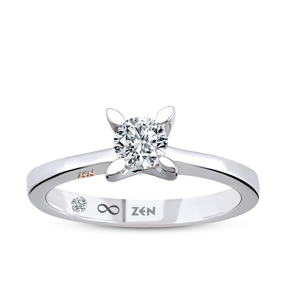 0.30 ct Solitaire Diamond Engagement Ring