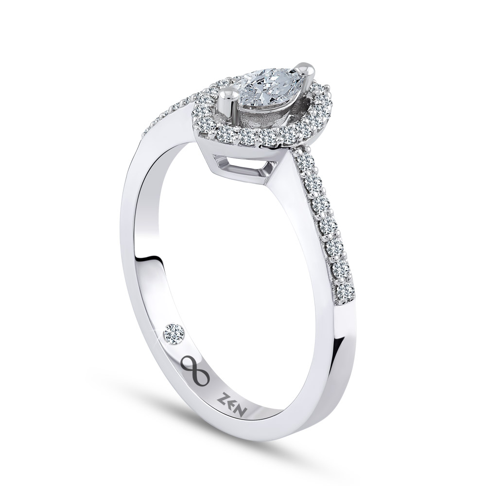 0.41 ct Solitaire Engagement Ring