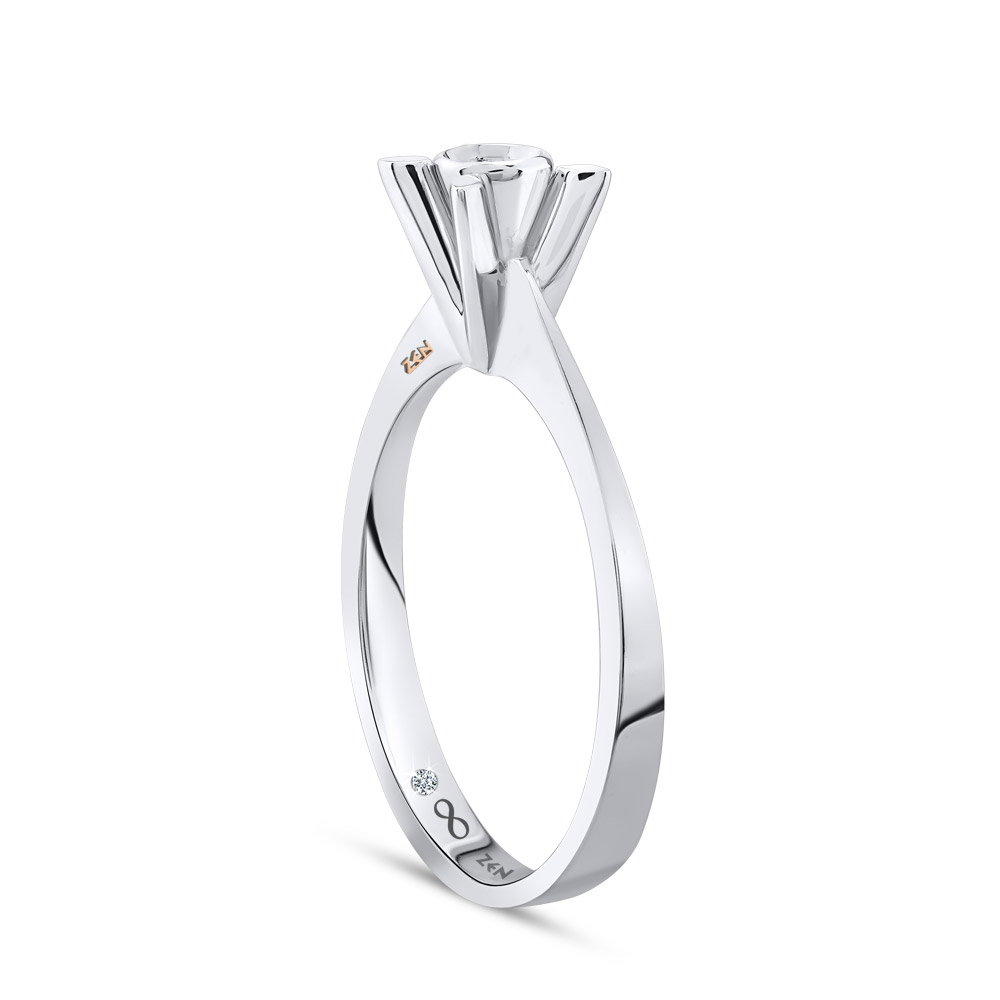 0.06 ct Solitaire Diamond Ring