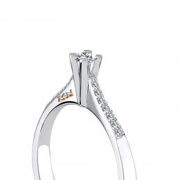 0.16 ct Solitaire Diamond Ring
