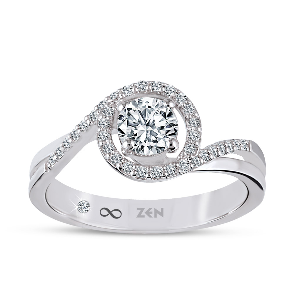 0.55 ct Solitaire Engagement Ring