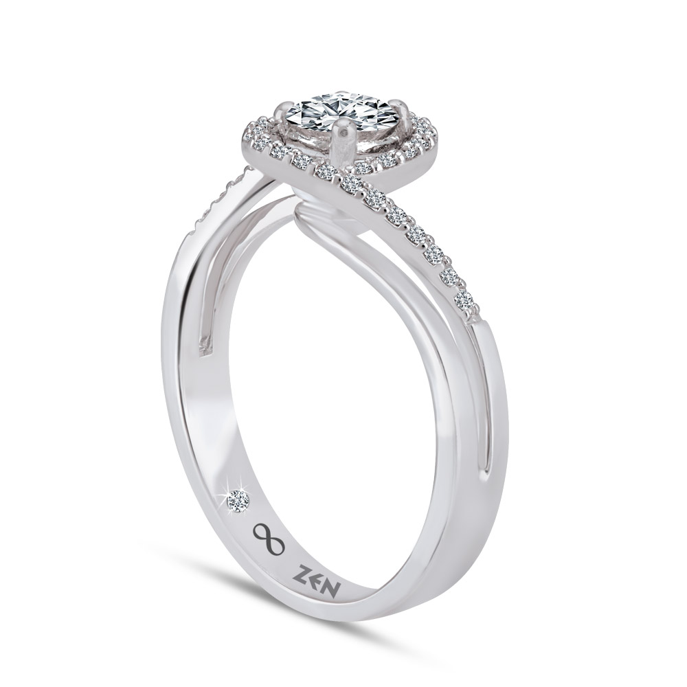 0.55 ct Solitaire Engagement Ring