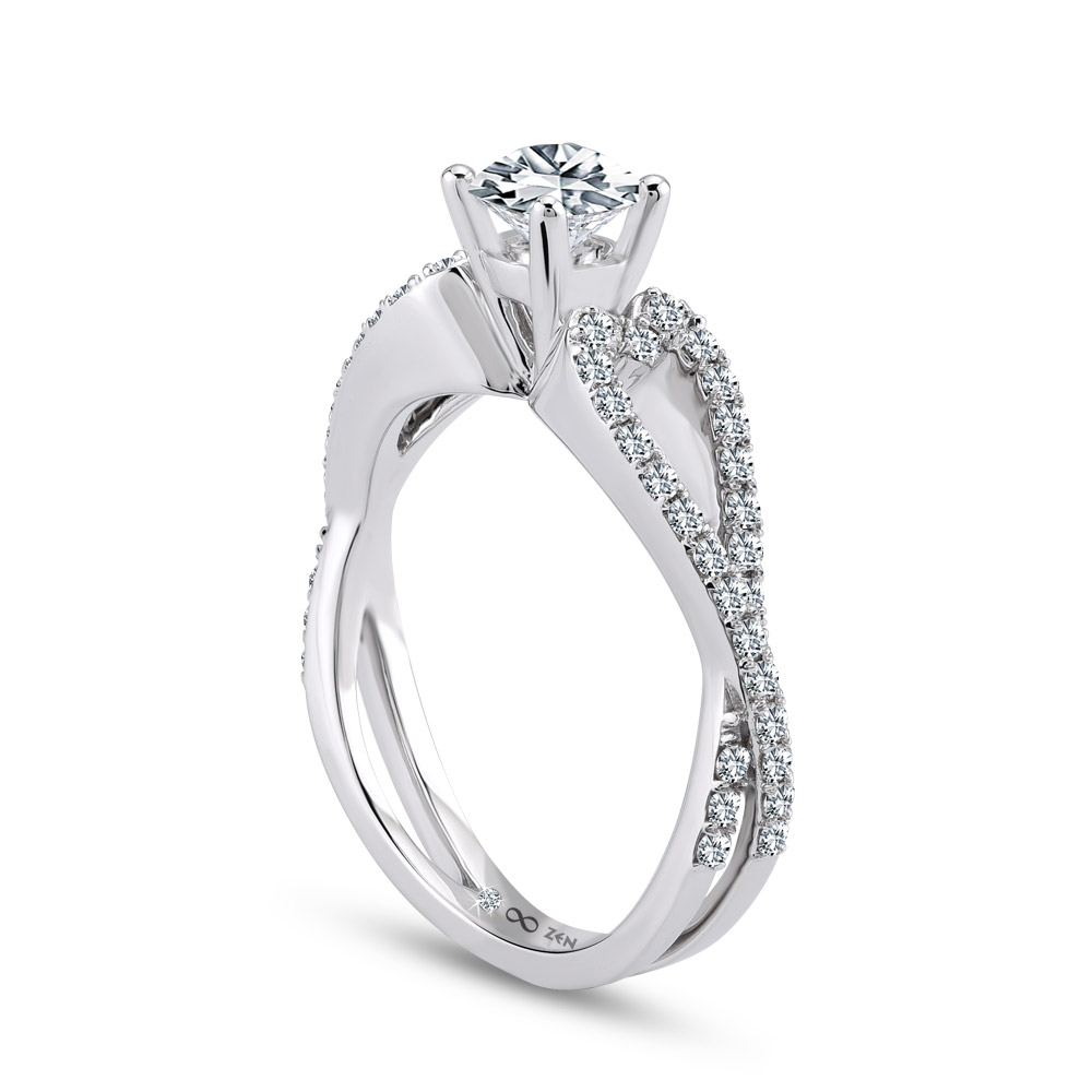 0.87 ct Solitaire Engagement Ring