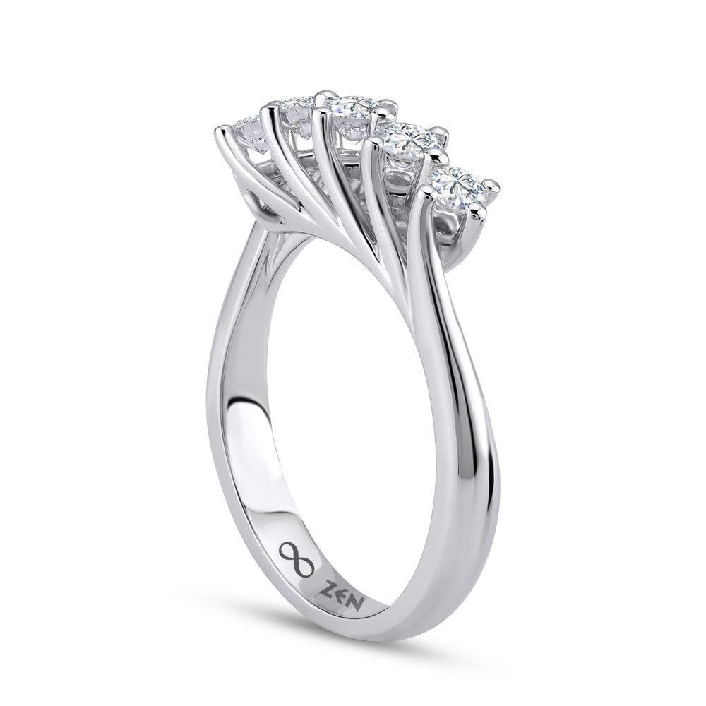 1.50 ct Forevermark Five Stone Diamond Ring