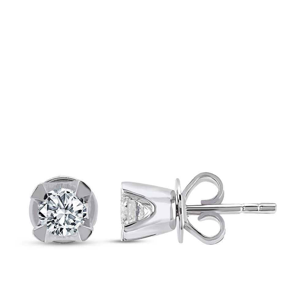 Forevermark Solitaire Diamond Earstud