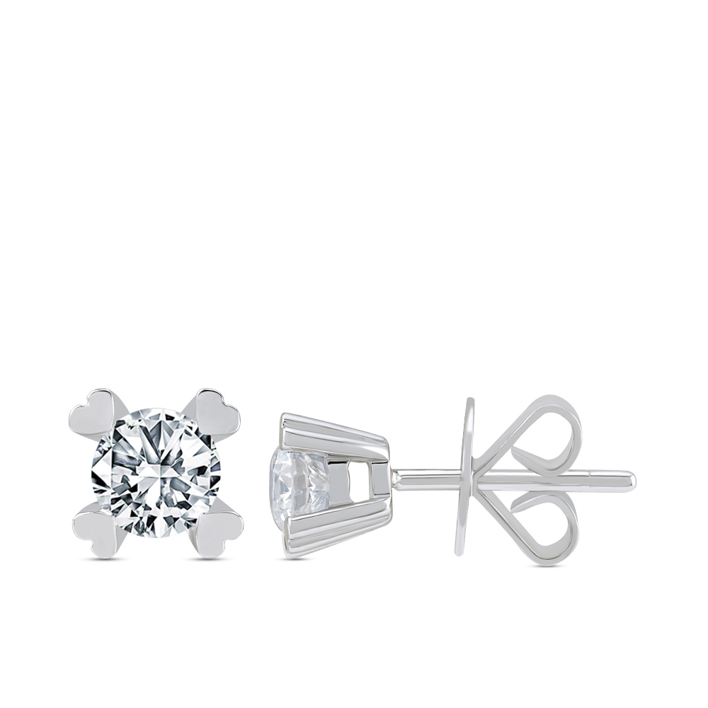 Forevermark Solitaire Diamond Earstud