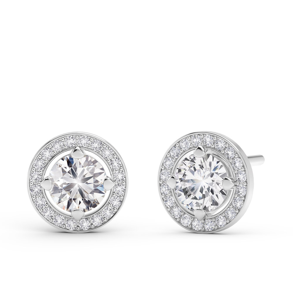 Forevermark Solitaire Diamond Earstud