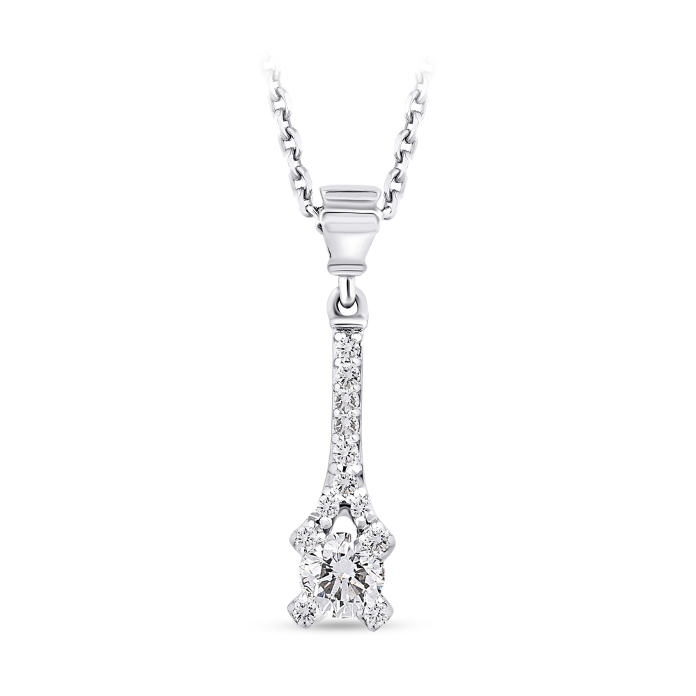 Forevermark Cornerstones Solitaire Diamond Necklace