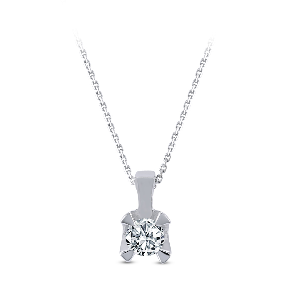 Forevermark Solitaire Diamond Necklace