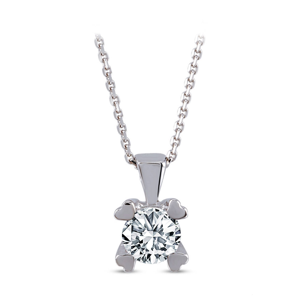 Forevermark Solitaire Diamond Necklace