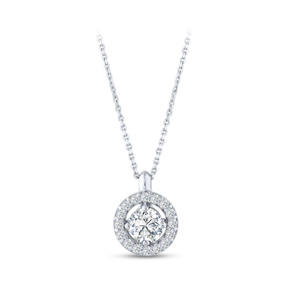 Forevermark The Center Of My Universe Solitaire Diamond Necklace