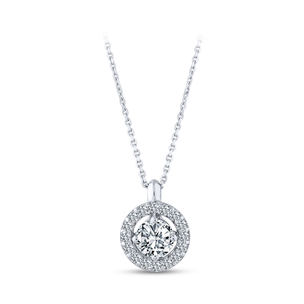 Forevermark The Center Of My Universe Solitaire Diamond Necklace