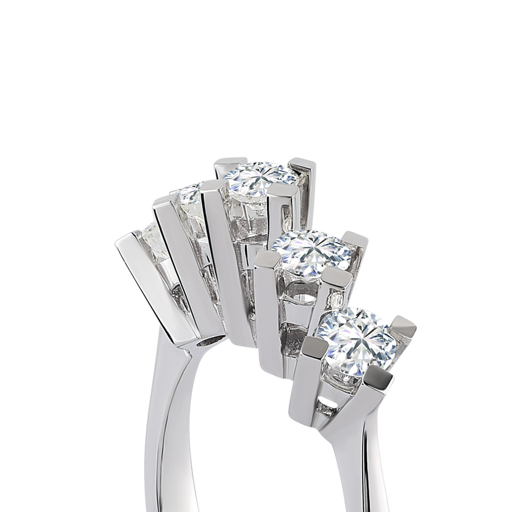 0.70 ct Forevermark Five Stone Diamond Ring