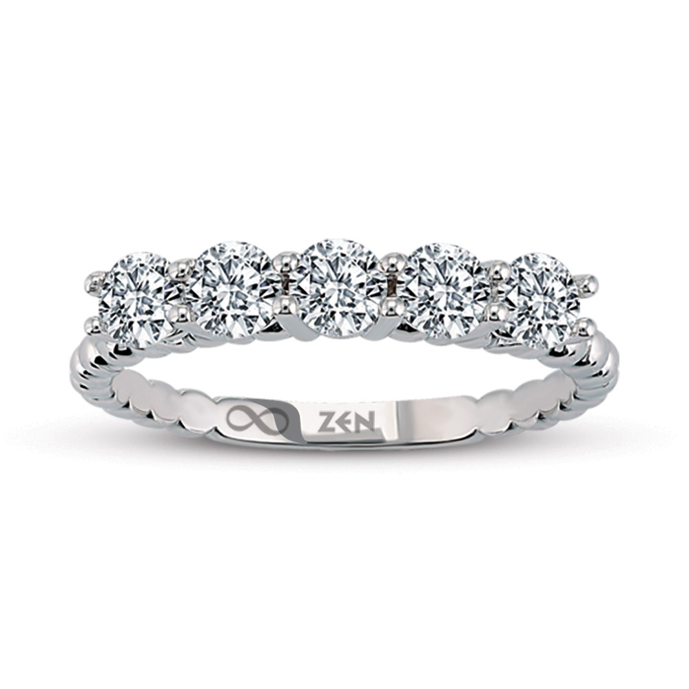 1.00 ct Forevermark Five Stone Diamond Ring