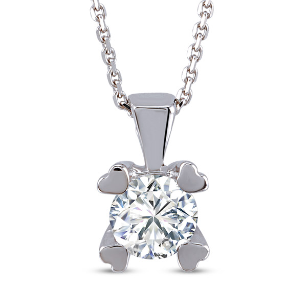 0.19 ct Forevermark Solitaire Diamond Necklace