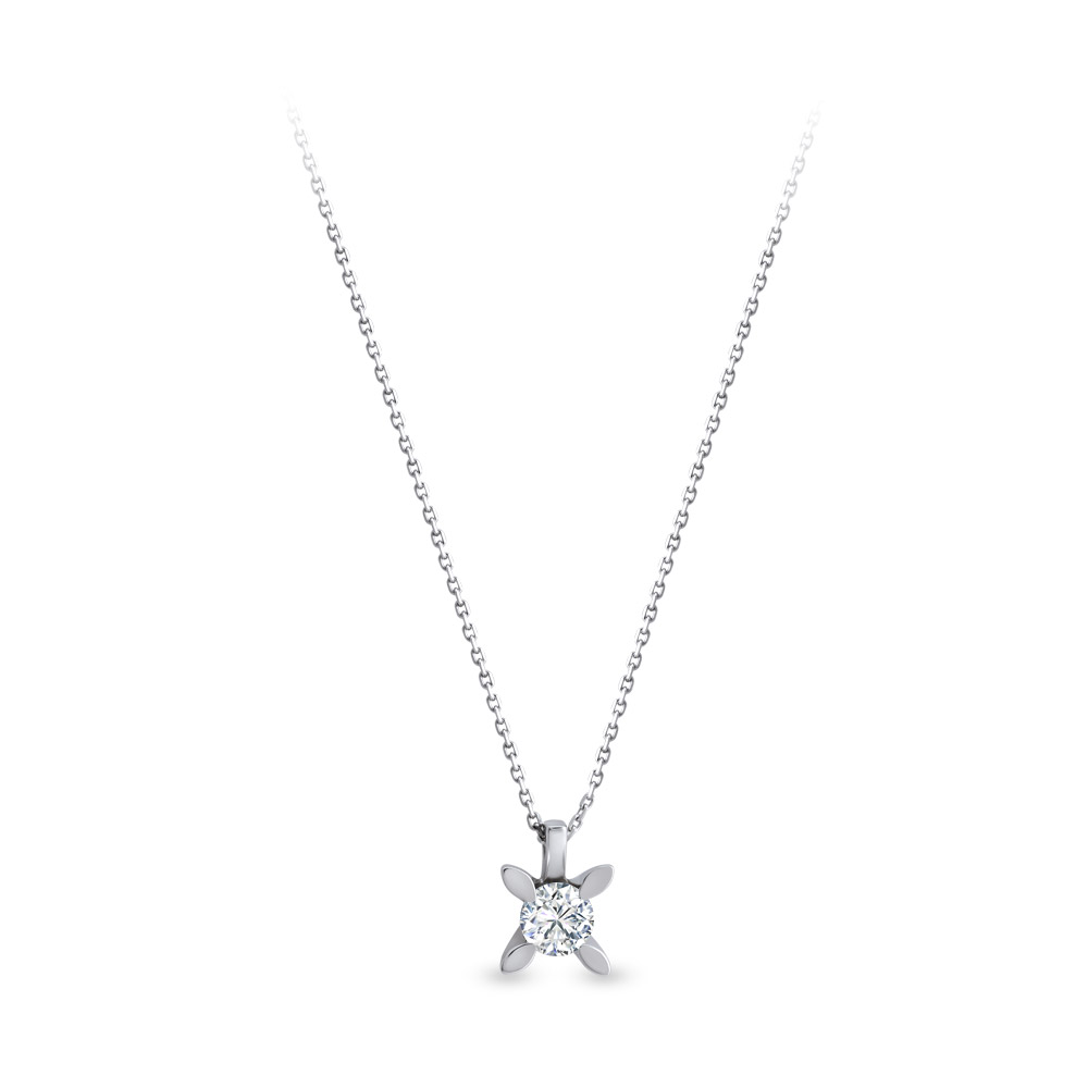 0.17 ct Forevermark Solitaire Diamond Necklace