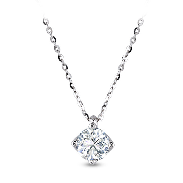 0.18 ct Forevermark Solitaire Diamond Necklace