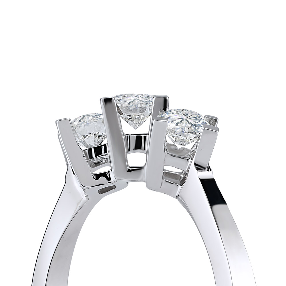 0.46 ct Forevermark Tria Diamond Ring 
