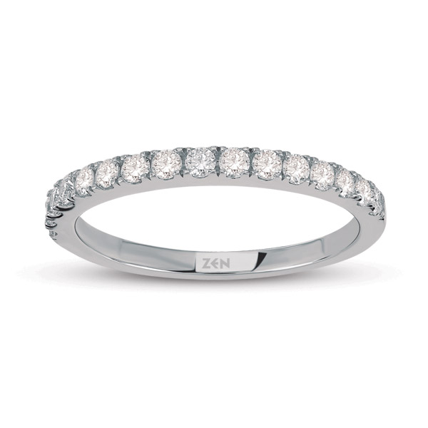 0.37 ct Eternity Diamond Ring