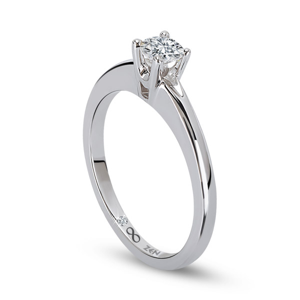 0.40 ct Solitaire Diamond Engagement Ring