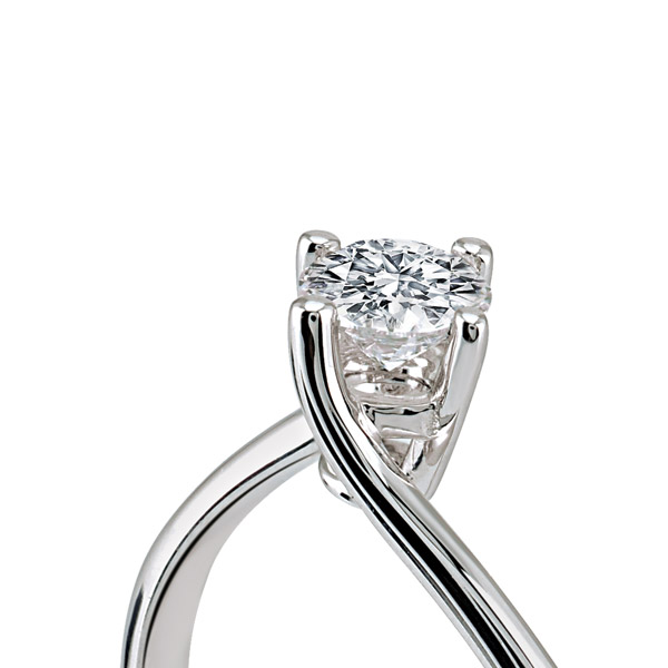 0.17 ct Solitaire Diamond Engagement Ring