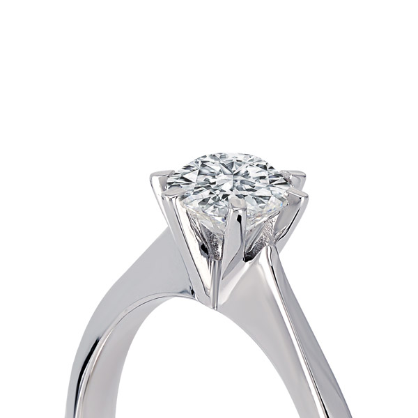 0.18 ct Solitaire Diamond Engagement Ring