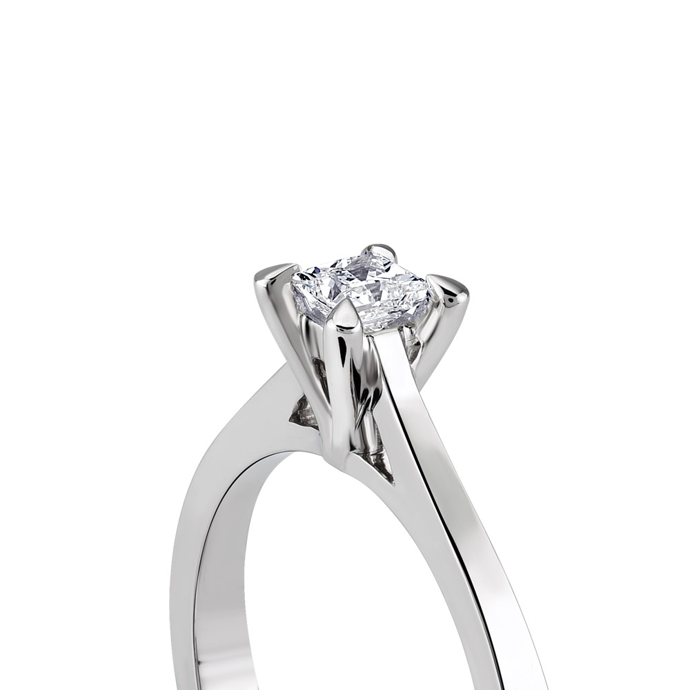 0.09 ct Solitaire Diamond Engagement Ring