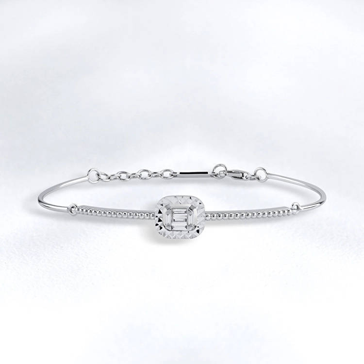 Baguette Diamond Bracelet