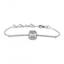 Baguette Diamond Bracelet
