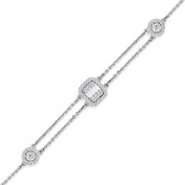 Baguette Diamond Bracelet