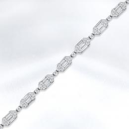 Baguette Diamond Bracelet