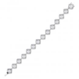 Baguette Diamond Bracelet