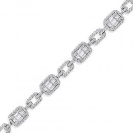 Baguette Diamond Bracelet