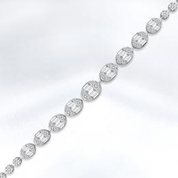 Baguette Diamond Bracelet