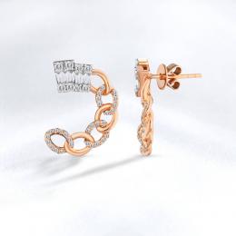 Baguette Diamond Earring