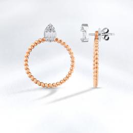 Baguette Diamond Earring